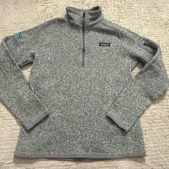 Patagonia Sweaters - Patagonia Better Sweater 1/4 Zip- Embroidery on Sleeve